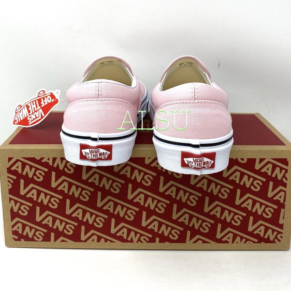 VANS Classic Slip-On Canvas Blushing Pink Women's VN0A4BV3TC3 - Picture 5 of 9